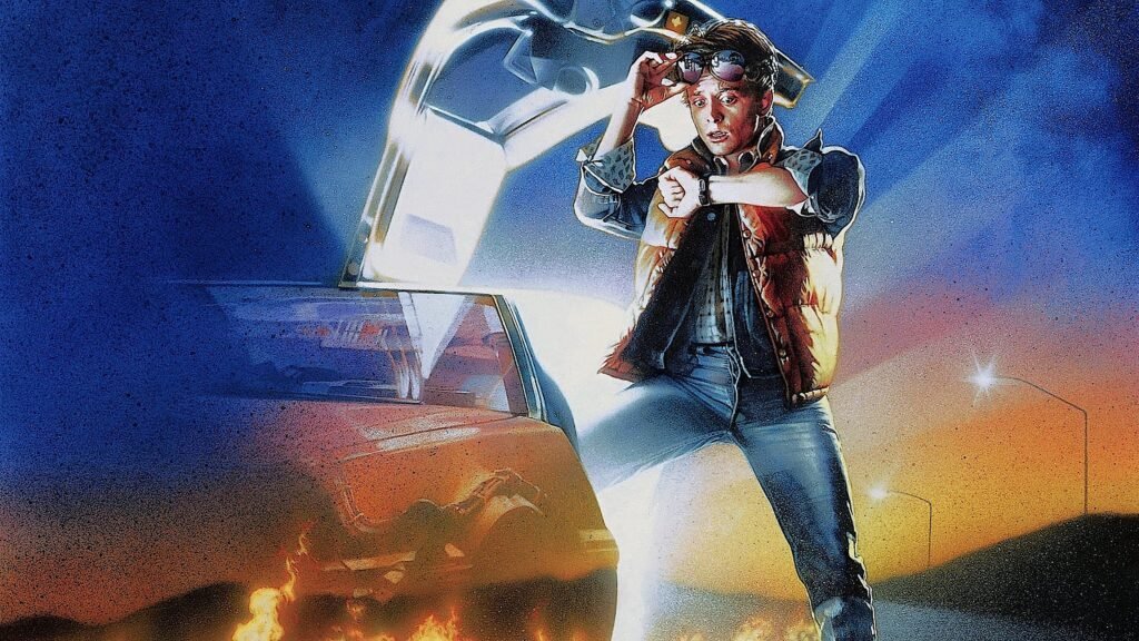 Back to the Future (1985) movie backdrop