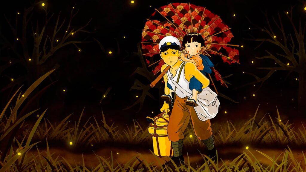 Grave of the Fireflies (1989) movie backdrop