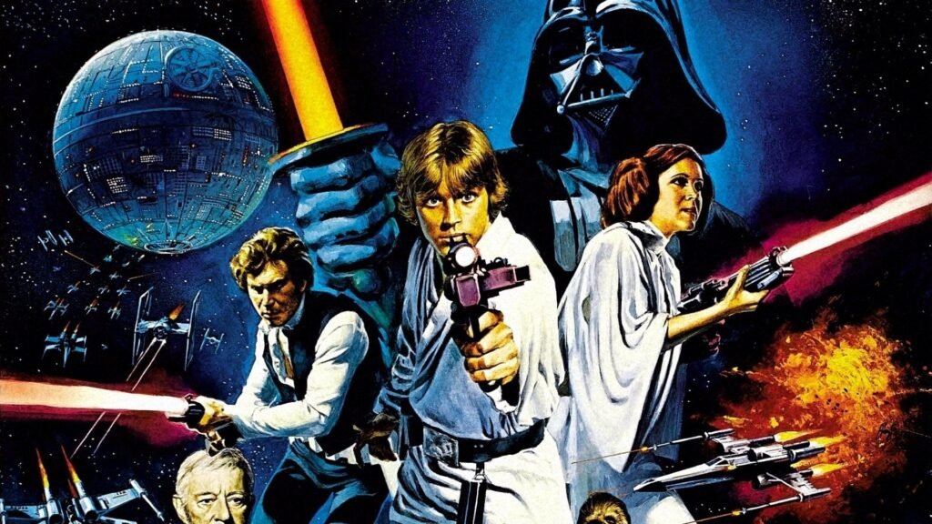 Star Wars: Episode IV - A New Hope (1977) movie backdrop